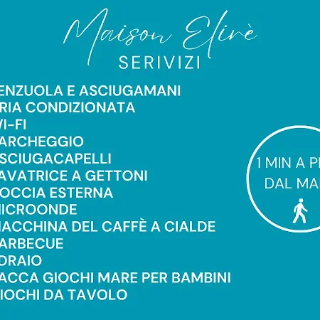 Hébergement de vacances Maison Elire - 10 Passi Dal Mare