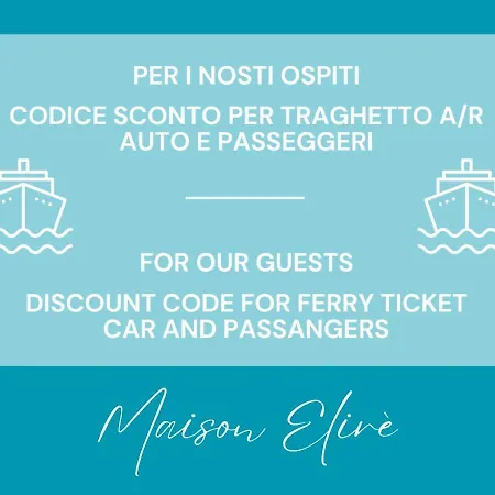 Maison Elire - 10 Passi Dal Mare Hébergement de vacances